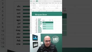 ✅ Como BLOQUEAR una SEGMENTACIÓN DE DATOS y que no la puedan mover segmentacion exceltips excel [upl. by Heater]