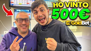 HO VINTO 500€ in 10 MINUTI alla GOLDBET [upl. by Ttihw411]