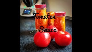 Tomatensauce  einfach schnell super lecker Tomatensoße selber machen  Thermomix [upl. by Francois109]