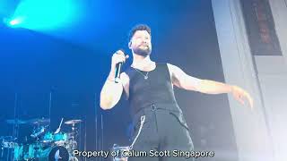 Where Are You Now Calum Scott The Songbook So Far 2024  Boston [upl. by Orpah]