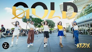 KPOP IN PUBLIC  ONE TAKE ITZY quotGOLDquot  DANCE COVER  ZAXIS FROM SINGAPORE [upl. by Anairad]