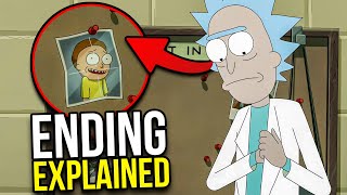 RICK amp MORTY Season 7 Ending Explained  Episode 10 Explained [upl. by Nevek]