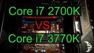 Core i7 2700K VS 3770K LGA 1155 [upl. by Maurits]