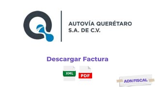 AQSA Facturación  Como facturar tus tickets de AUTOVÍA QUERETARO [upl. by Ahsyt]