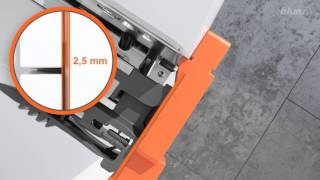 Vollauszug BLUM Legrabox für TIPON BLUMOTION  LAYERGrosshandel [upl. by Ardnuhsed542]