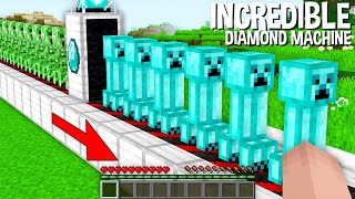 HOW to BUILD DIAMOND UPGRADER MECHANISM In Minecraft  SUPER MECHANISM [upl. by Herzberg988]