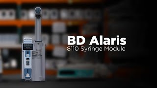 BD Alaris 8110 Syringe Pump  Overview [upl. by Ahtikal871]