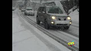 Dal 15 novembre obbligo di pneumatici invernali o disporre a bordo di mezzi antisdrucciolevoli [upl. by Ttam24]