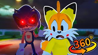 360° Tails Halloween All Endings Animation [upl. by Annal]