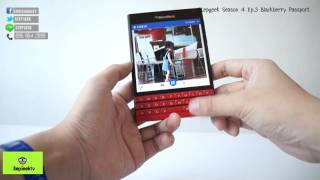 Review Blackberry Passport Be Elegance and Loyalty StepGeek Season 4 Ep3 [upl. by Schoof365]