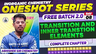 Class12th 8 TRANSITION amp INNER TRANSITION ELEMENT One Shot Day 8  PYQs  asc HSC 2024 [upl. by Attelra771]