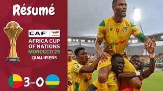 Résumé Benin VS Rwanda  Qualifications Can 2025 Journée 3 [upl. by Yramliw]