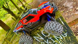 XMAXX 8S 2046 STEEL GEARING BASH [upl. by Drarig639]