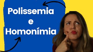 Diferença entre Polissemia e Homonímia [upl. by Rape]