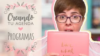 Crea tu propia agenda Programas [upl. by Funk264]