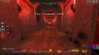 Quake 3 OSP q3mskru CTF ctf1 7v7 in 2023 Aloe Pov [upl. by Ivah]