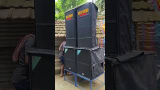 ATI Pro 2200 bass 800800 1600 watt top sound testing [upl. by Savil]