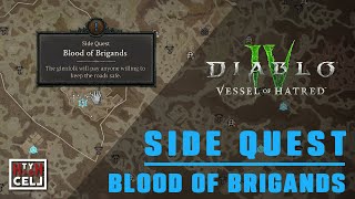 Blood of Brigands side quest  DIABLO IV [upl. by Andert372]