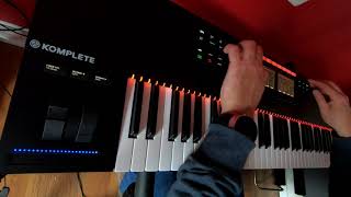 Playing with Komplete Kontrol MK2 for the first time [upl. by Dareece]