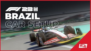 F1 23 Brazil Setup Optimal Race Car Setup [upl. by Hallsy]