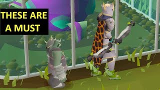 Top 5 High Level Critical Goals in OSRS [upl. by Eelasor]