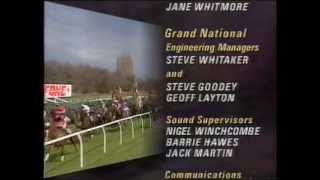 1996 Grand National Grandstand closing credits [upl. by Atirabrab]