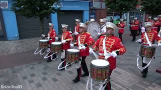 South Fermanagh Loyalists  Lambeg OampB Parade  Lisburn  080624 4K [upl. by Kciv]