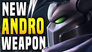 ANDROXUS NEW WEAPON TRASH OR OP  Paladins PTS Gameplay [upl. by Nnylsia]