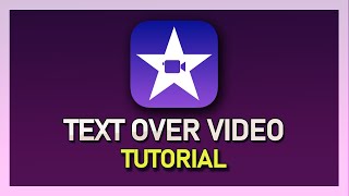 Add Text over Videos in iMovie on iPhone or iPad  Guide [upl. by Xela859]