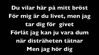 Stiftelsen  Vart jag än går lyrics [upl. by Moriyama557]