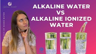 Alkaline water vs Alkaline Ionized water [upl. by Odirfliw584]