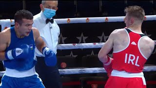 Preliminaries 64kg LOCKHART Stephen IRL vs TURSUNOV Mujibillo UZB  CISM 58th World [upl. by Zuzana]