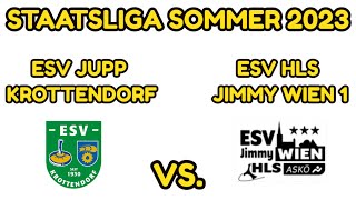 1Runde Staatsliga Stocksport 2023  ESV JUPP Krottendorf vs ESV HLS Jimmy Wien 1 [upl. by Cornelle]