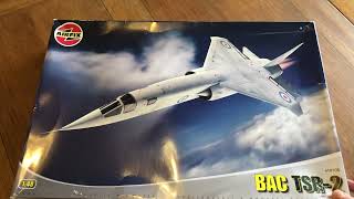 BAC TSR 2 148 scale unboxing [upl. by Coppinger]