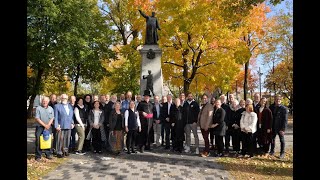 Commémoration des 100 ans du monument au curé Labelle [upl. by Renell]