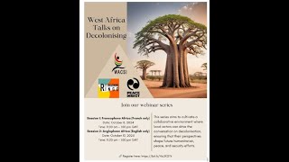 West Africa Talks Decolonising [upl. by Suired]