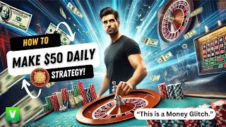 MAKE 50 DAILY IN 5 MINUTES USING THIS ROULETTE STRATEGY [upl. by Anaiv531]