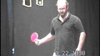 Bill Natkin Ping Pong Star 22 September 1998 7527 E Grandview Cir Mesa Arizona [upl. by Airdni]