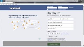 PrachtStad tutorial aanmelden bij Facebook [upl. by Enileuqcaj]