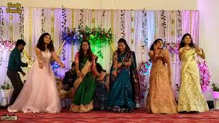 Zingat Dance performance From Bride Side  Engagement Diaries  Foody Family [upl. by Ocsicnarf]