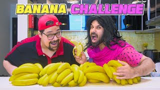 The Banana Challenge  Nasreen  Rahim Pardesi  Foodie Nags [upl. by Ahsilef]