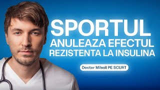 Sportul si rezistenta la insulina Ce efect are SPORTUL [upl. by Aisatan511]