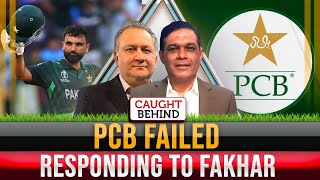 PCB Failed Responding To Fakhar  Caught Behind [upl. by Anaynek]