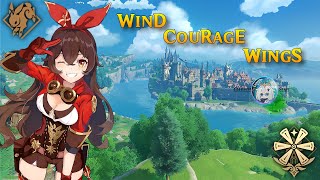 Genshin Impact Story Quest  Lepus Chapter Act I Wind Courage and Wings [upl. by Alisen876]