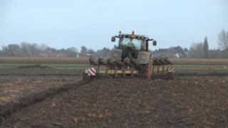 John Deere 6R with Laforge Front hitch amp DynaContour control [upl. by Orian716]