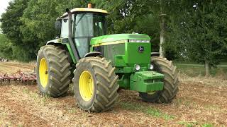 Vintage and Classic tractors Field of Friends East Keal Lincolnshire 15 Sept 2024 [upl. by Ellicec677]