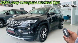 New Jeep Compass Limited Opt Full Detailed Review 😍 Price amp Specifications🔥Jeep Compass 2024 [upl. by Yahsed788]