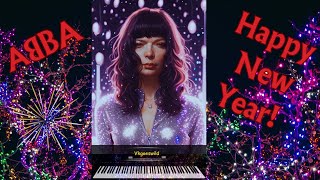 ABBA  Happy New Year  Vkgoeswild multicam piano cover [upl. by Drallim]