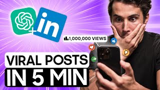 Generate MILLIONS Of Views On LinkedIn With ChatGPT [upl. by Adriano]