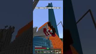 how does this realm exist minecraft minecraftrealms minecraftbuilding [upl. by Hplodur]